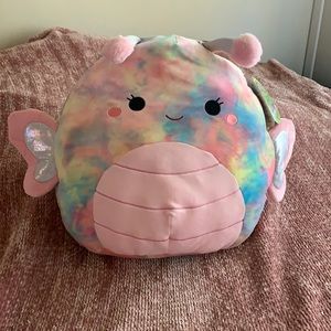 Wren tie dye butterfly squishmallow